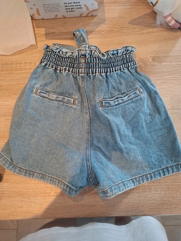 Short en jean et noeud - photo numéro 8