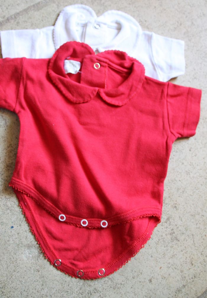 lot de 2 bodies naissance