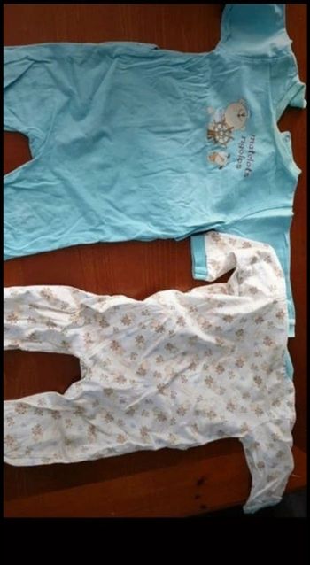 3 pyjamas 12 mois