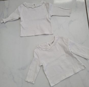 Lot 2 maillots de corps 3mois