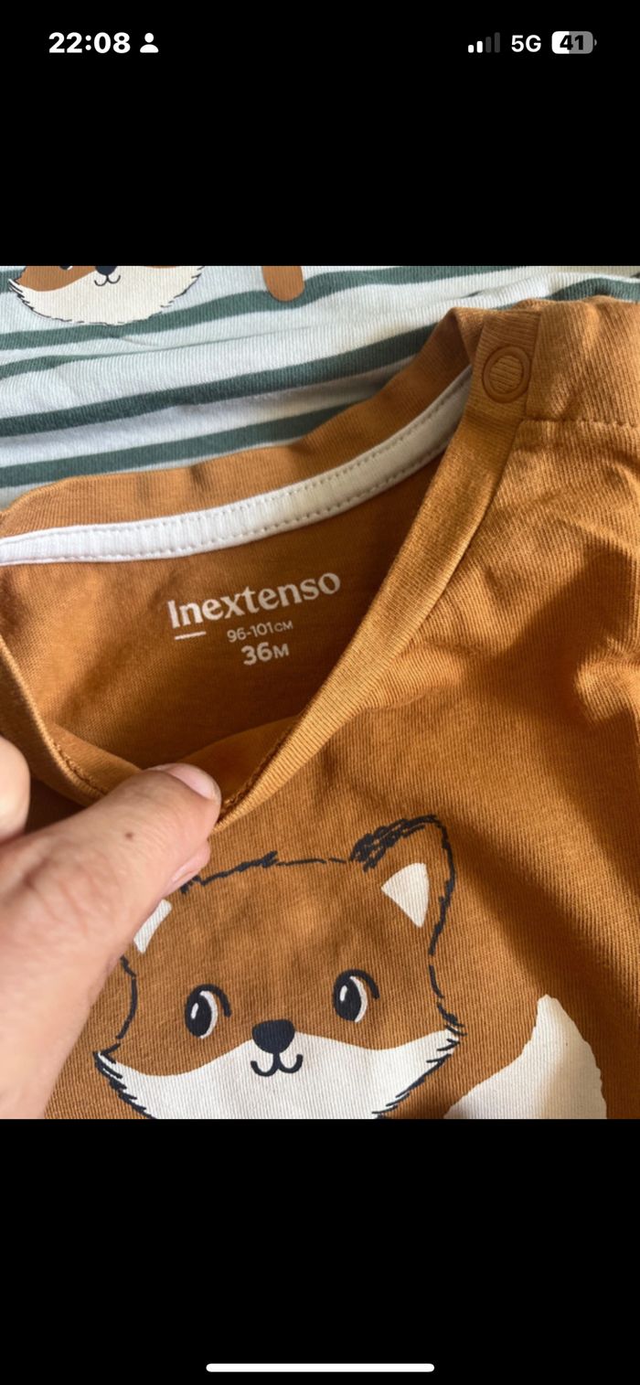 Lot tee shirts - photo numéro 4