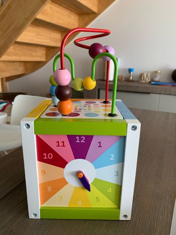 Boîte jeux bois bébé janod