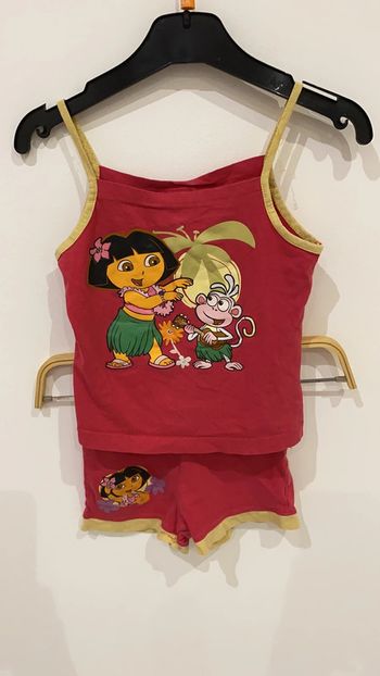 Ensemble Débardeur et short dora l’exploratrice 5 ans