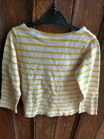 Jolie marinière Petit bateau 5 ans