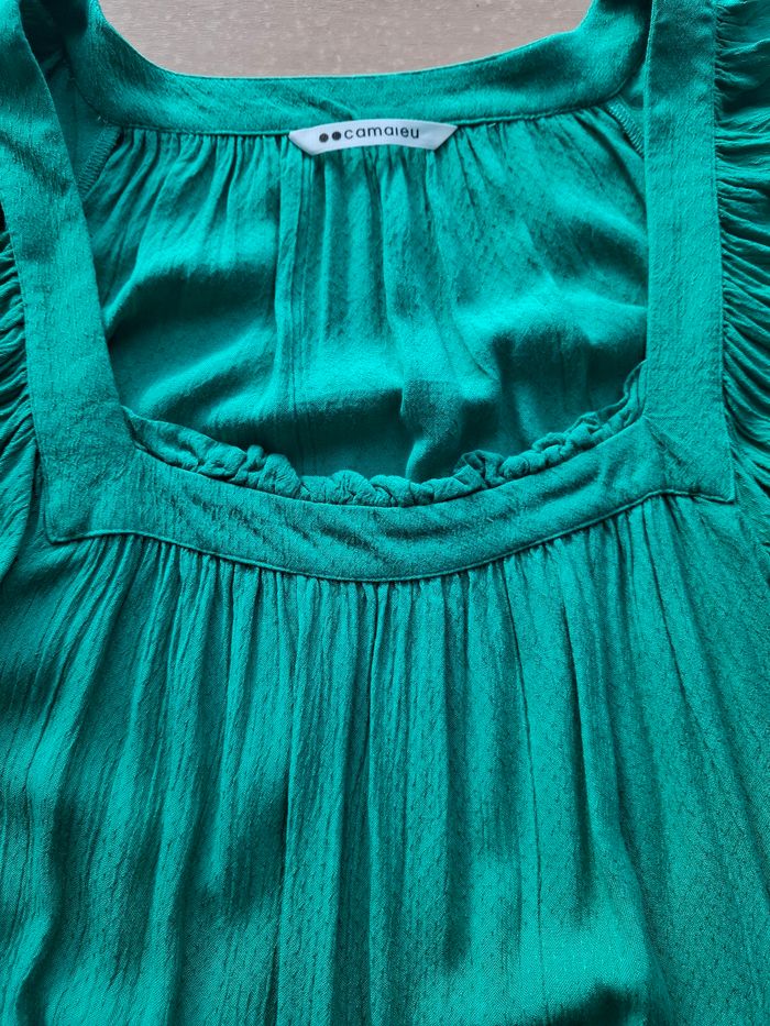 Haut vert fluide Camaïeu - photo numéro 5