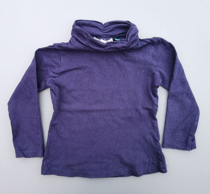 Tee-shirt ML à col roulé 3 ans fille kn so Bad