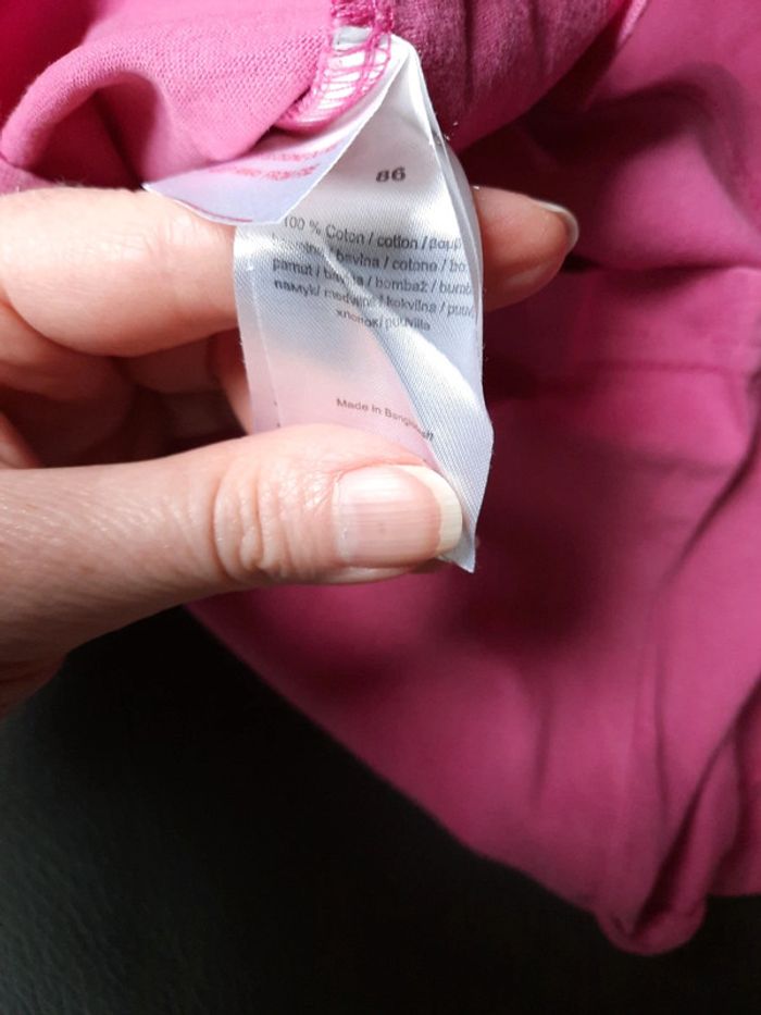 Tee-shirt manches courtes fille 2 ans - photo numéro 4