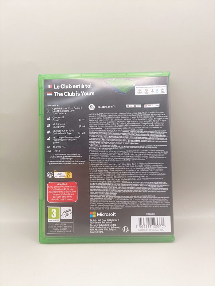 Jeu Xbox Series : EA FC 26 - photo numéro 3