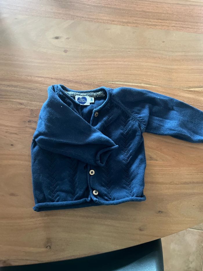 Gilet manches longues