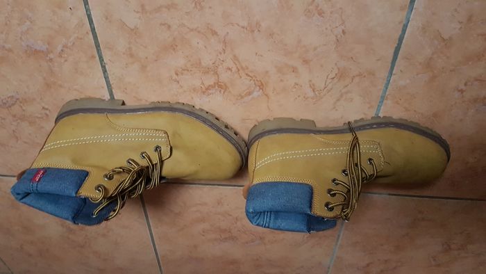 Chaussures montantes Levi's homme 39 moutarde - photo numéro 4