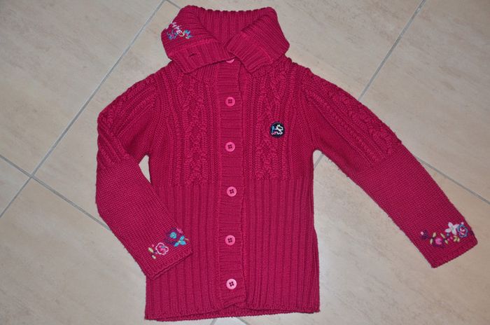 Veste 8 ans en laine chipie