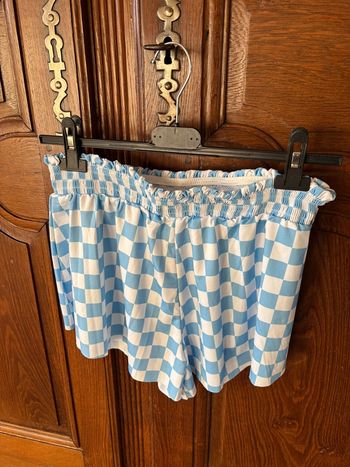 Short bleu et blanc Arsène basic