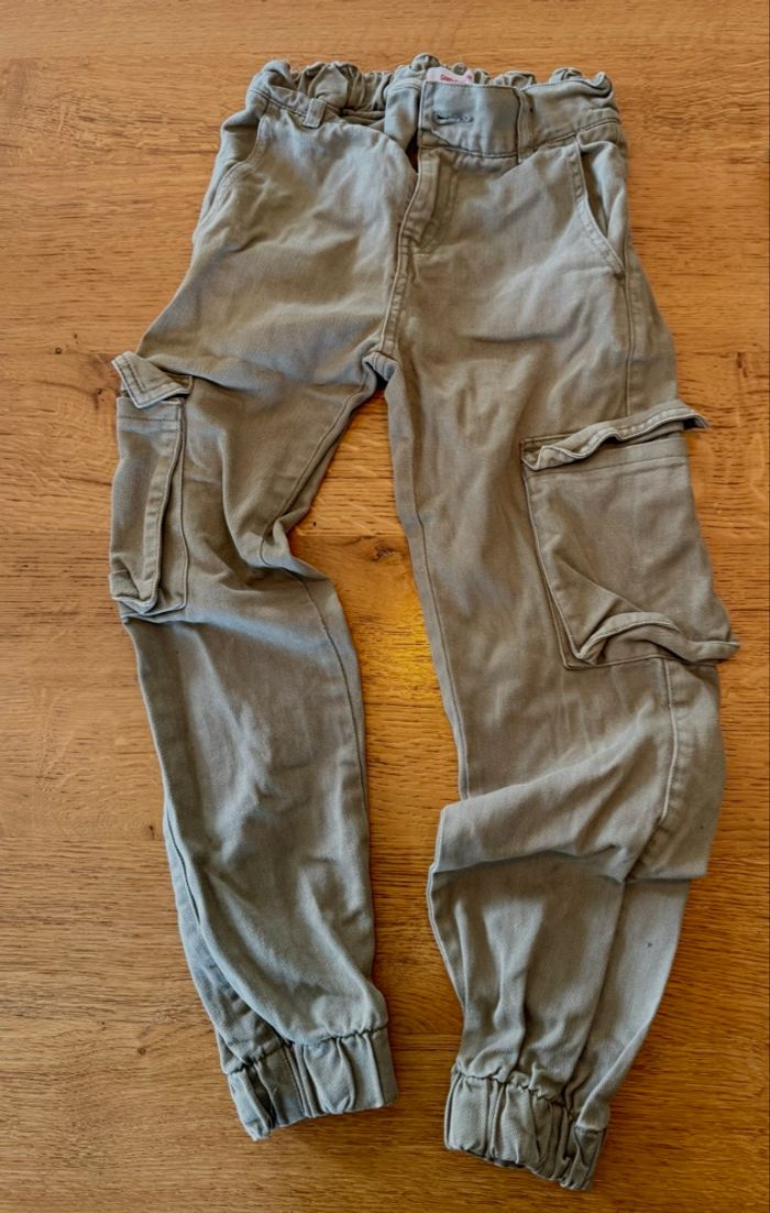 Pantalon cargo kaki taille 30