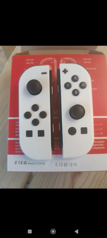 Joycon Switch blanc