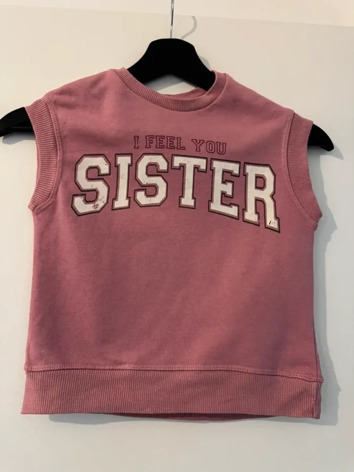 Pull sans manche