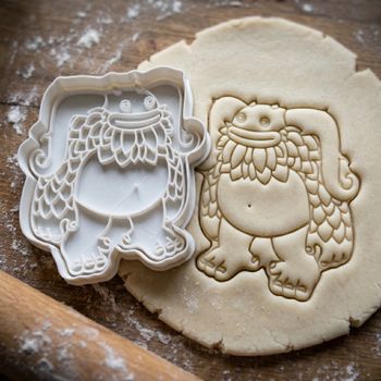 Emporte-pièce Monstre style My Singing Monsters Découpoir Biscuit Sablé Pâte à Sucre