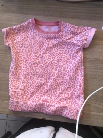 T-shirt léopard