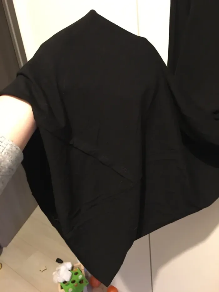 Robe longue de grossesse noire T.M - photo numéro 6
