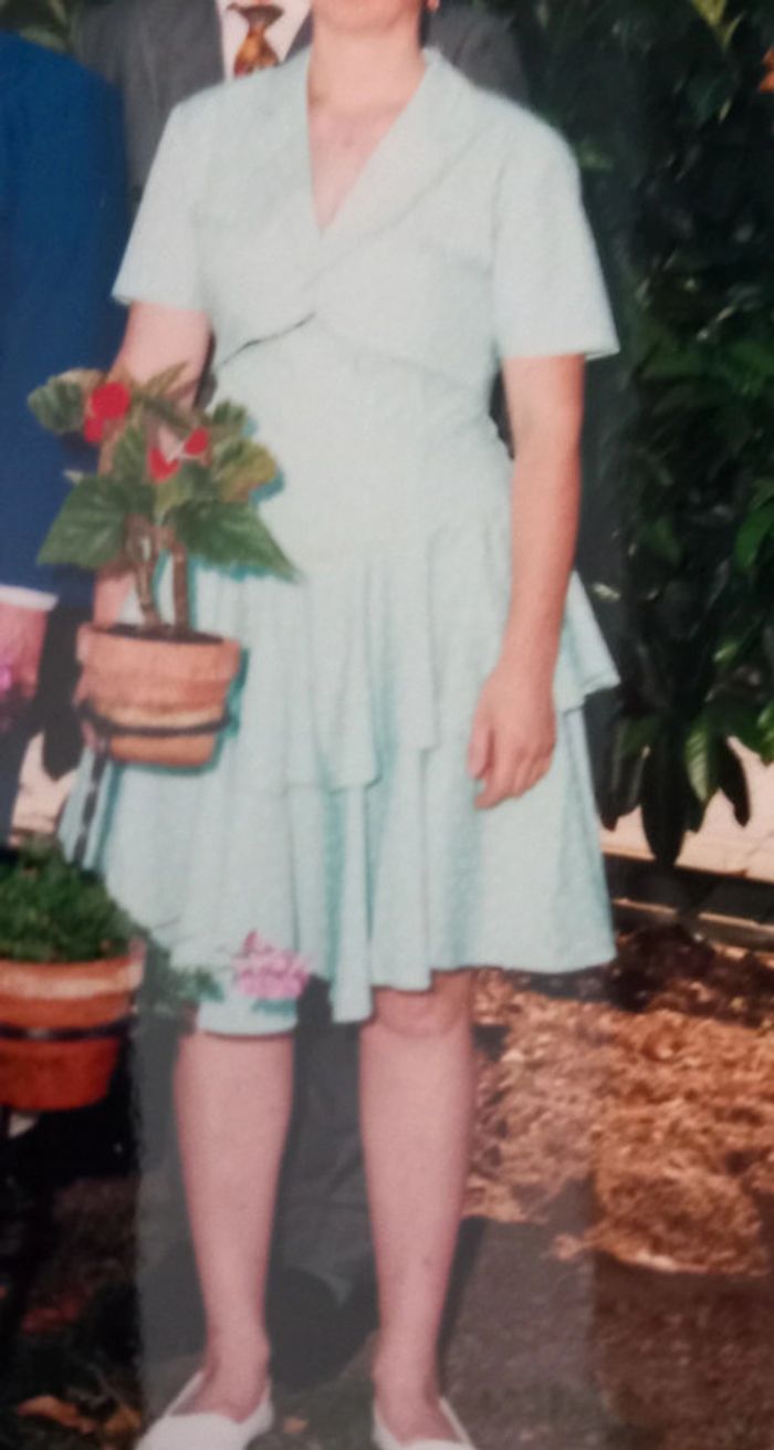 Robe a bretelle+ boléro T44 comme Neuf - photo numéro 6