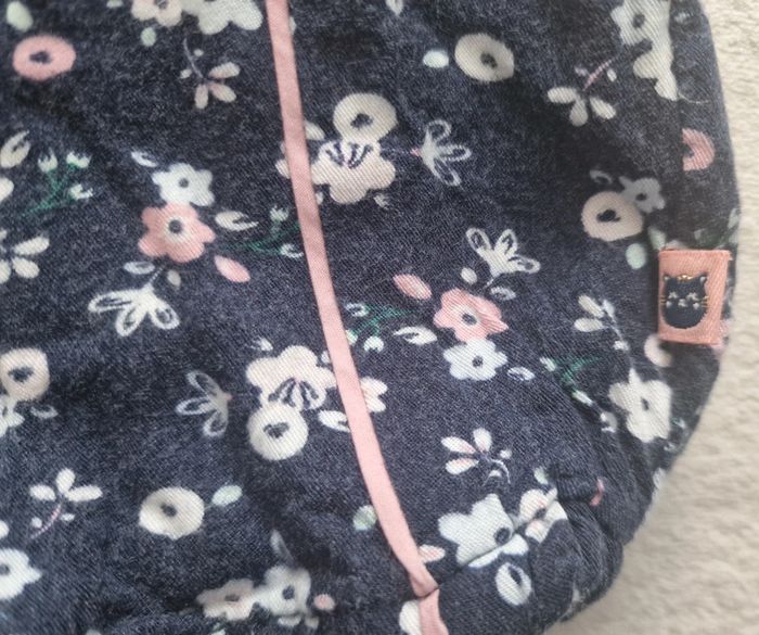 Ensemble Blouse ML légère blanche & short marine à fleurs - 18M - Sergent Major (BE avec defauts)) - photo numéro 5