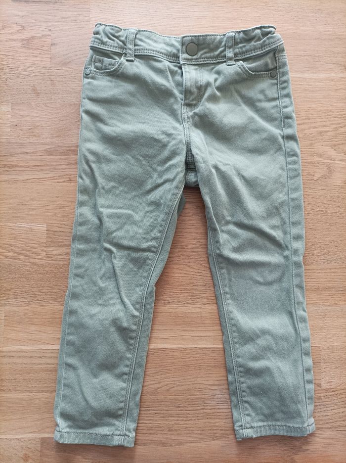 Lot 4 ans fille jupe jegging pantalon et gilet - photo numéro 7