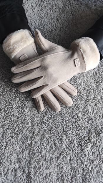 🧤 Gants camel hiver tendance – Doux & chauds 🤍