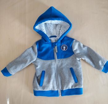 Veste à capuche garçon 12 mois