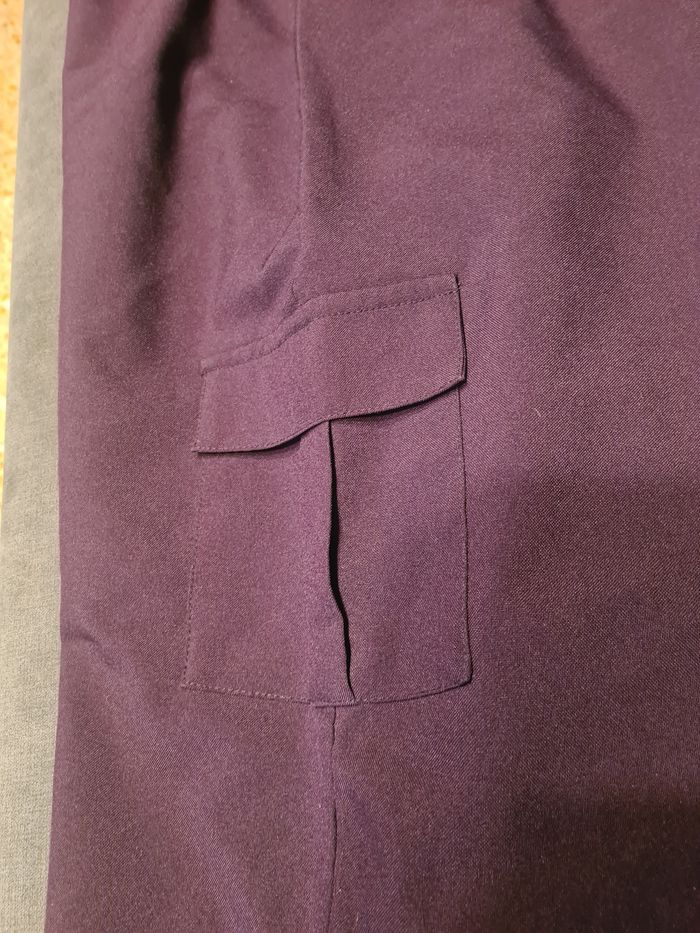 pantalon violet 46 taille élastique - photo numéro 4