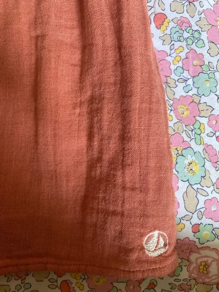 Blouse neuve gaz de coton petit bateau 6 ans - photo numéro 2