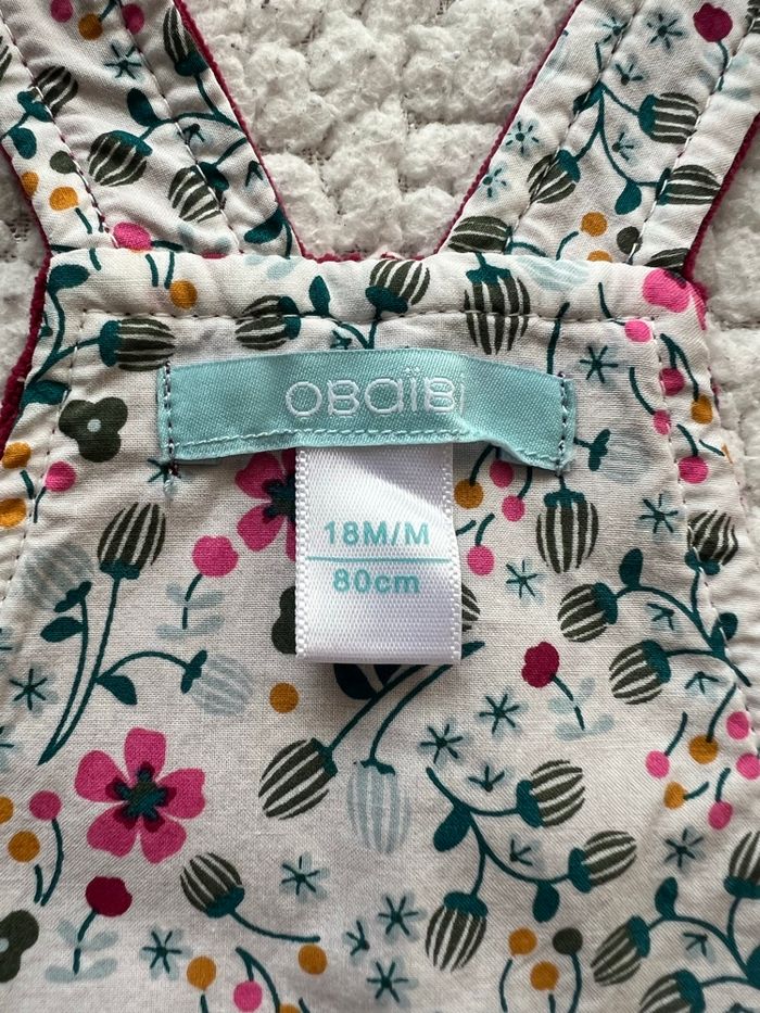 Ensemble salopette tee-shirt taille 18 mois Obaïbi - photo numéro 9