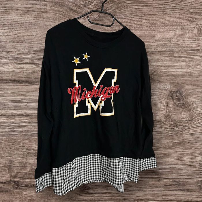 Pull noir/rouge Michigan - 38/M