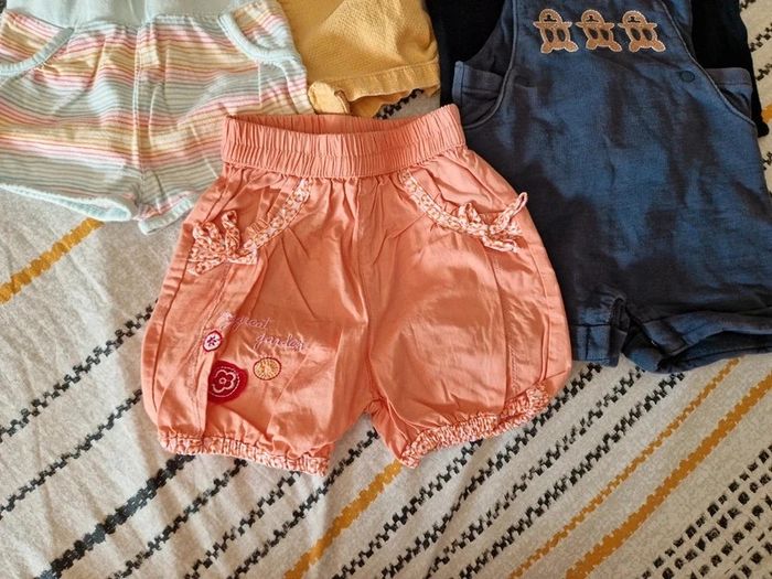 Lot 7 vêtements été fille 6mois - photo numéro 2