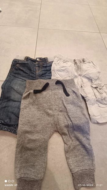 Lot de 3 pantalons
