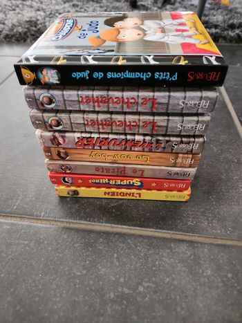 Lot de 8 livres bébé : P'tit Héros- Champions