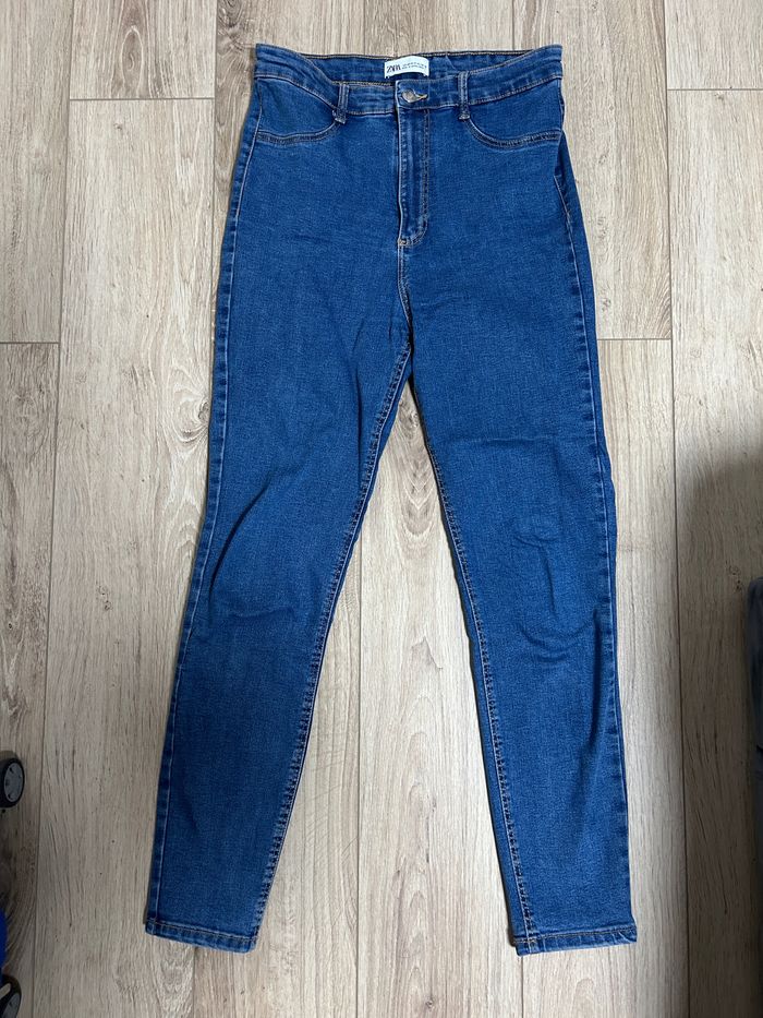 Jean Zara femme taille haute