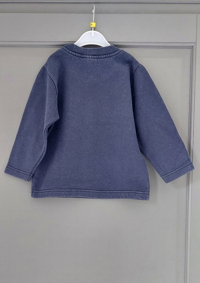 Pull bleu marine pour fille - 3 ans - photo numéro 6