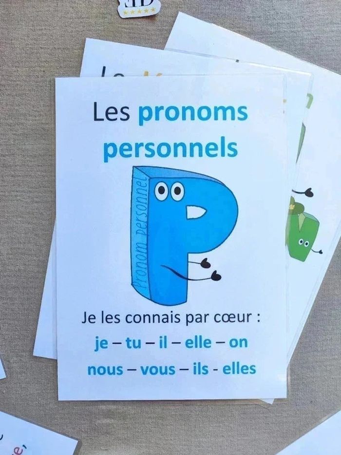 9 Affiche 4A sur la nature des mots - photo numéro 6