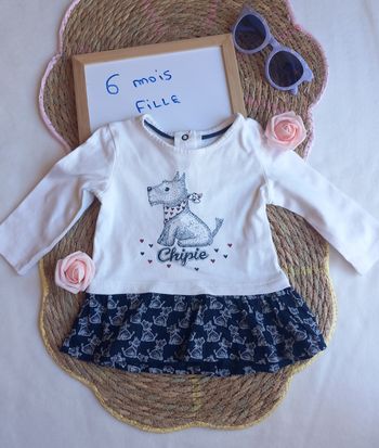Blouse 👧 6 mois