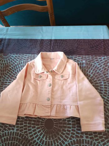 veste en jean fille 24 mois plus
