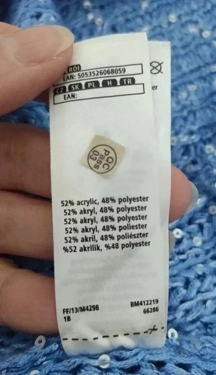 Blouse à paillettes - F&F - taille 34 - photo numéro 5