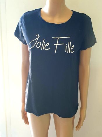 💜 Tee-shirt MC taille 38 M Kiabi #emyfleury_38femme