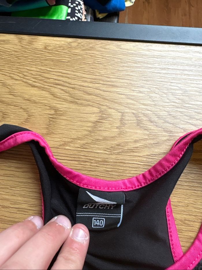Débardeur de sport fille taille 140 - photo numéro 3