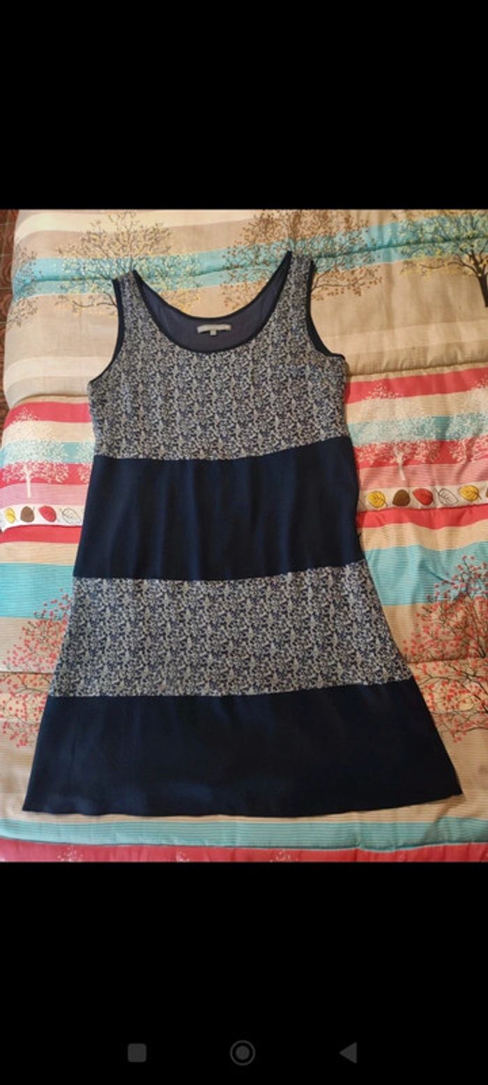 Robe en soie le Phare de la baleine T 42