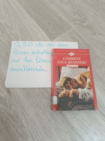 Livre harlequin collection  rouge passion