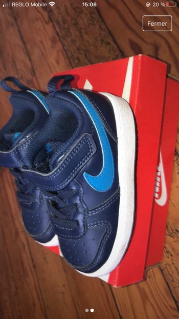 Basket Nike à scratch