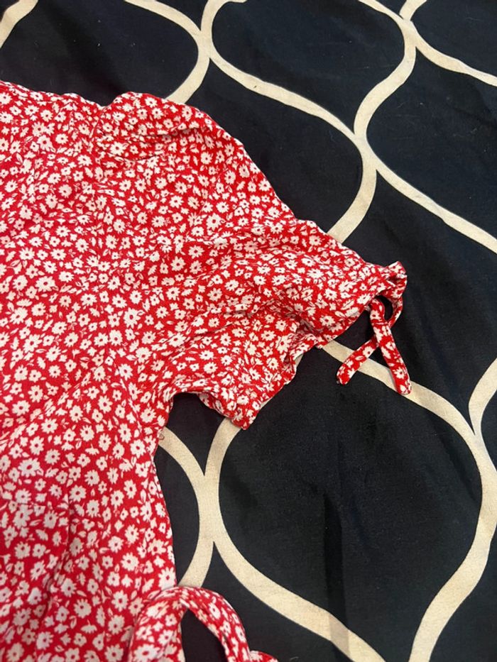 Robe portefeuille rouge Pimkie taille 38 - photo numéro 4