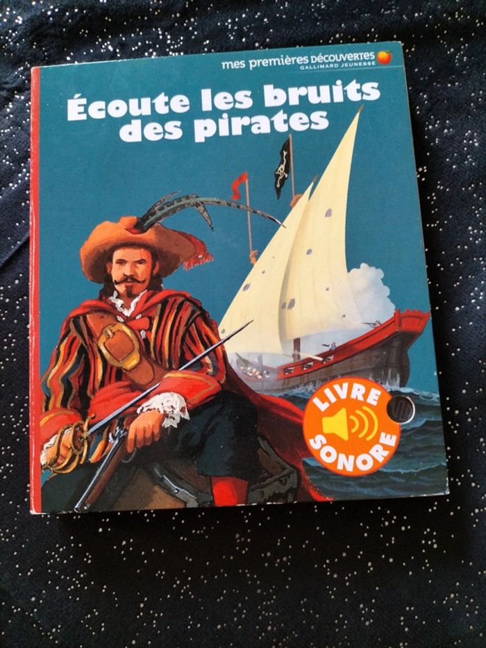 Livre sonore les bruits des pirates
