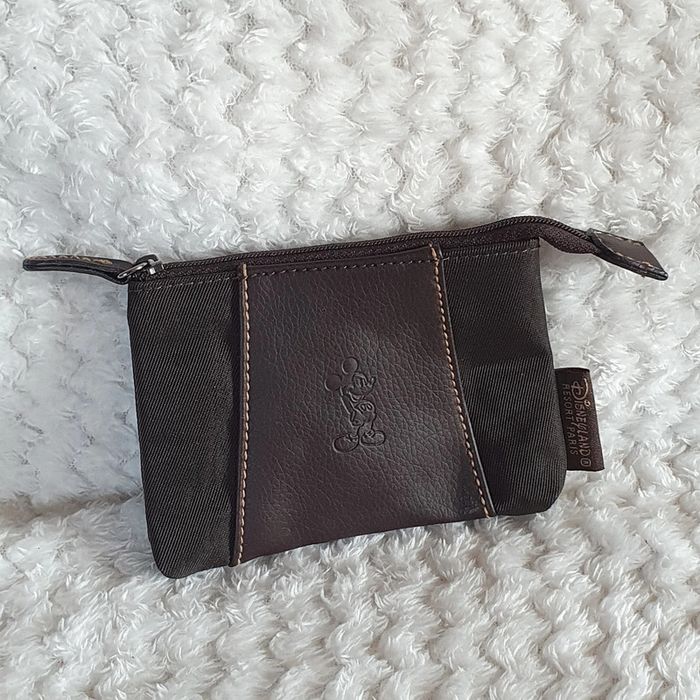 Porte monnaie Disney Mickey marron dlp