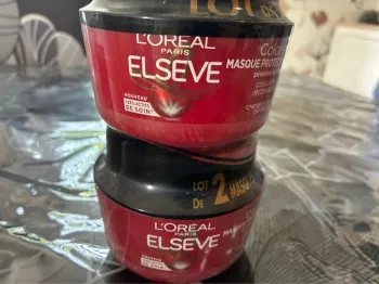 Masque cheveux colorés
