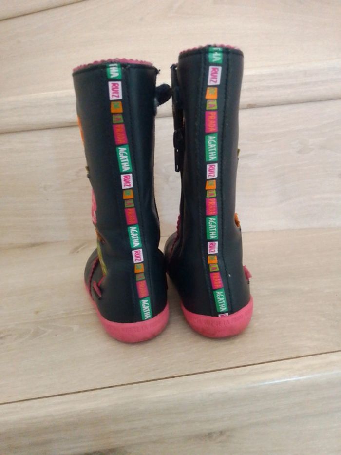 Bottes en cuir Agatha Ruiz de la Prada 23 - photo numéro 8